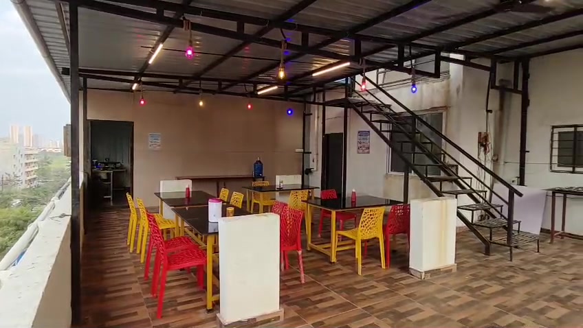 Terrace dining area